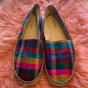 Anthropologie Farylrobin Madras Plaid Espradilles